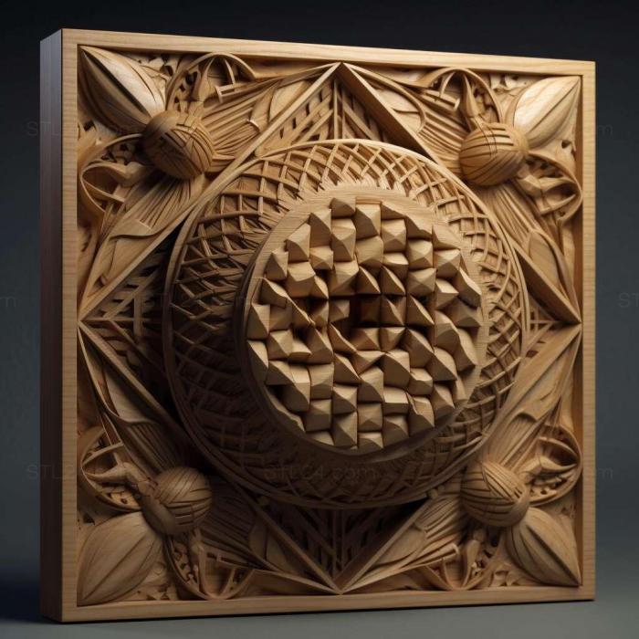 Patterns and decorations (Geometry A 1, PATTERN_1701) 3D models for cnc